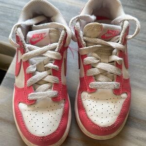Girls Low Top Jordans - size 12c